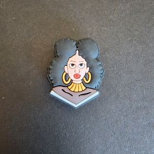 ♠️10/$10♠️ Light Skin Afro Crocs Charm